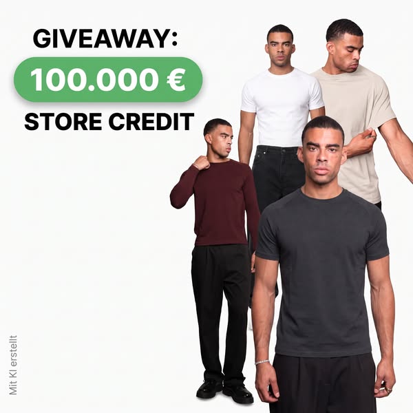 100.000 € STORE CREDIT ZU GEWINNEN