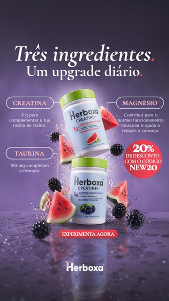 Ainda achas que a creatina é só para bodybuilders?