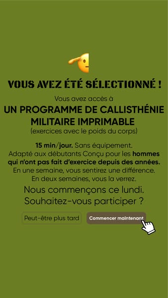 Défi de Callisthénie 28 jours