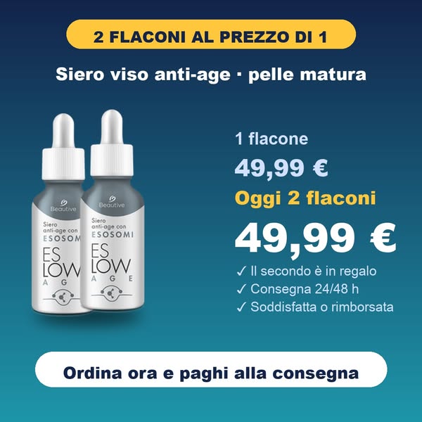 Il secondo flacone è in regalo