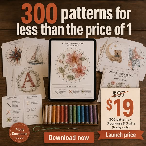 300 patterns + beginner guide.