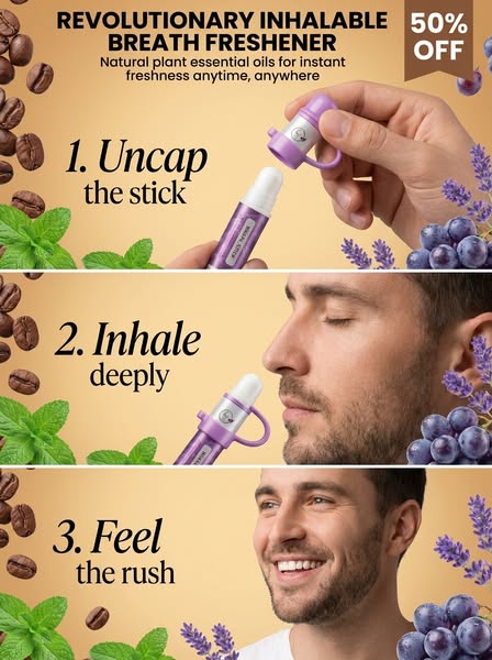 Portable Fruit Essential Oil Aroma Stick