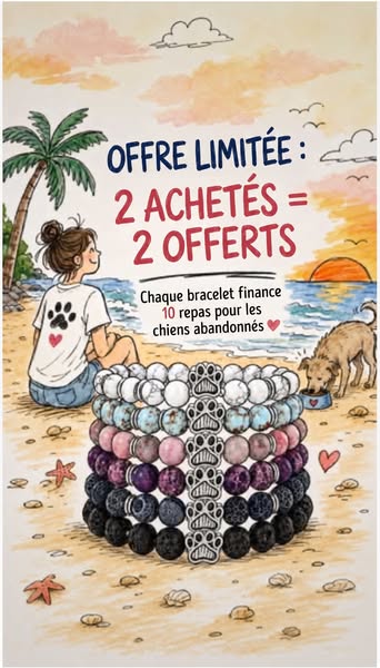1 bracelet = 10 repas financés