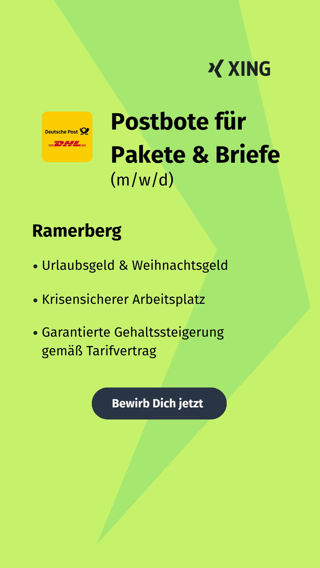 Postbote (m/w/d) in Ramerberg