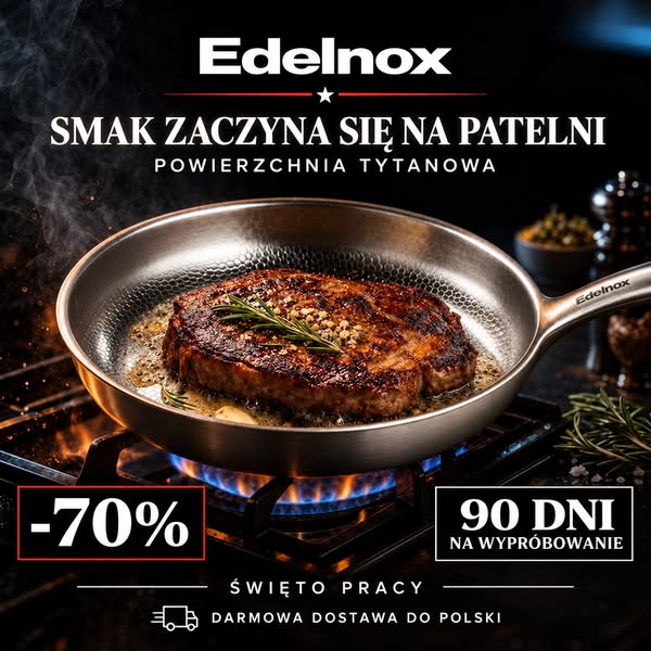 Gotuj zdrowo, bez chemicznej powłoki