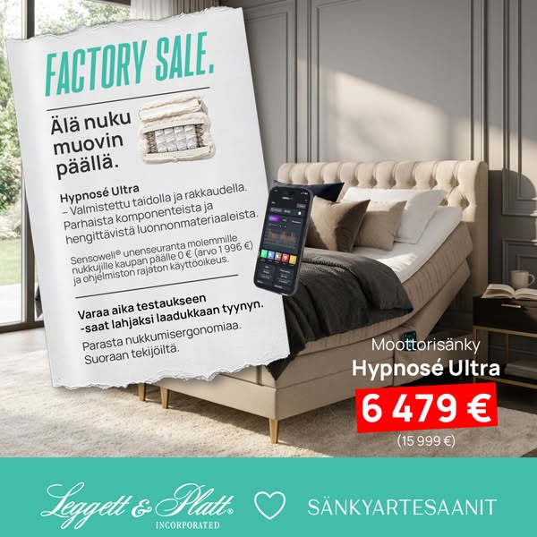 Hypnosé Ultra -moottorisänky