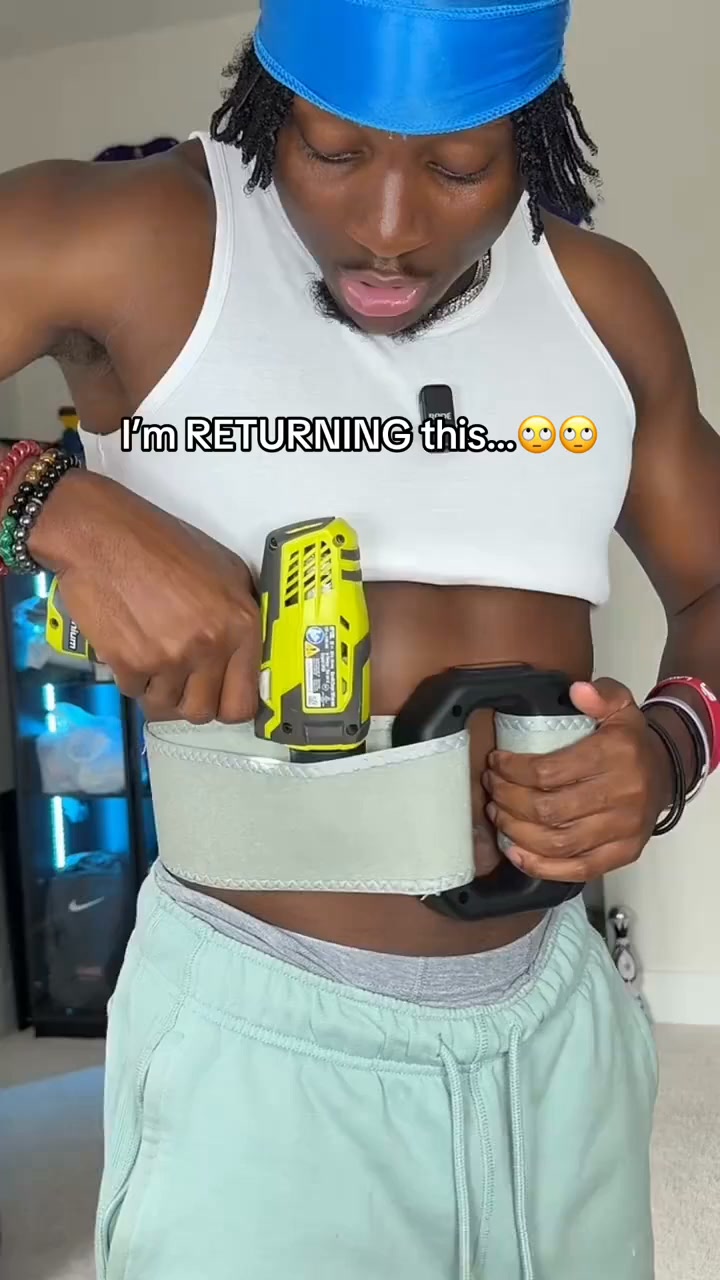 he is returning it, sort of