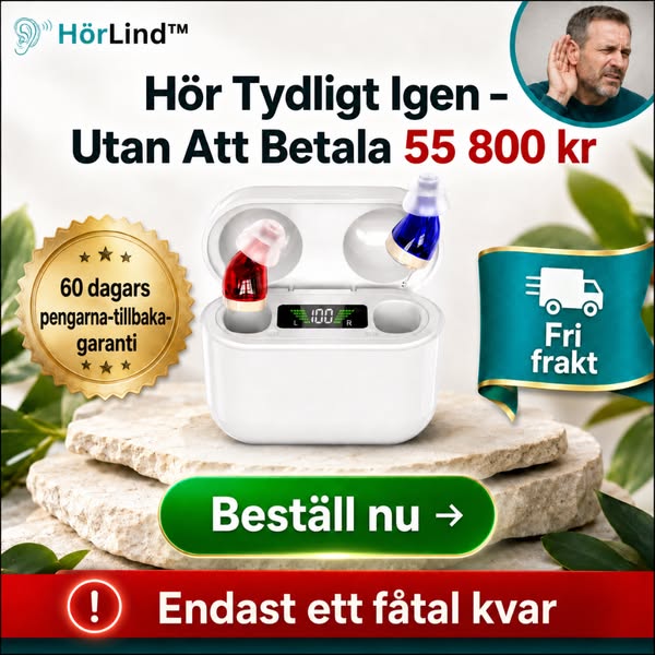 Njut av klart och tydligt ljud igen på bara några sekunder!