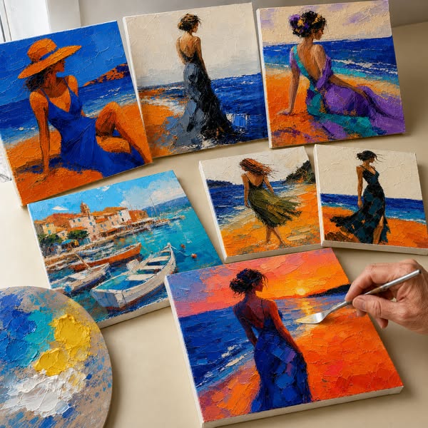 Learn the Classic French Art of Palette Knife Painting