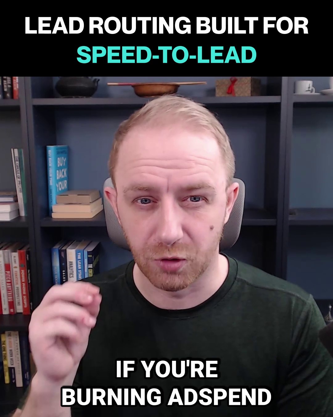 Half your speed-to-lead