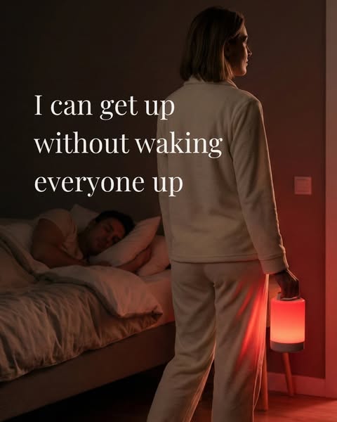 Enough light to see. Not enough to wake the house.