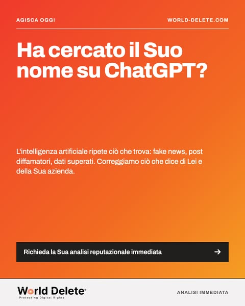 Ha cercato il Suo nome su ChatGPT?