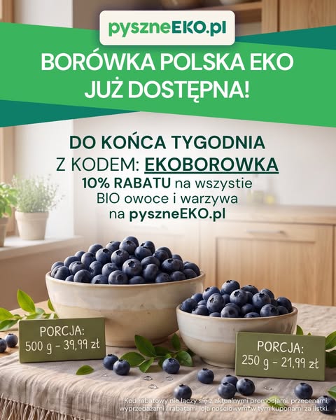 Ekologiczne warzywa i owoce – pyszneEKO.pl