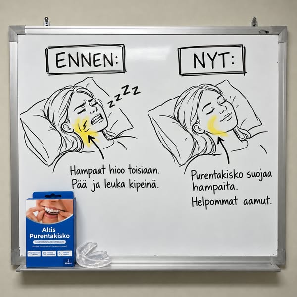 Hammaskiille ei uusiudu