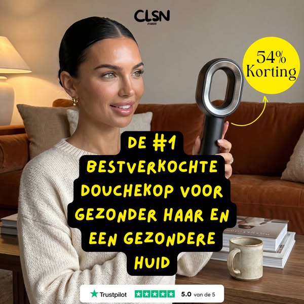 Schoner water. Zachtere huid. Al vanaf de eerste douchebeurt.