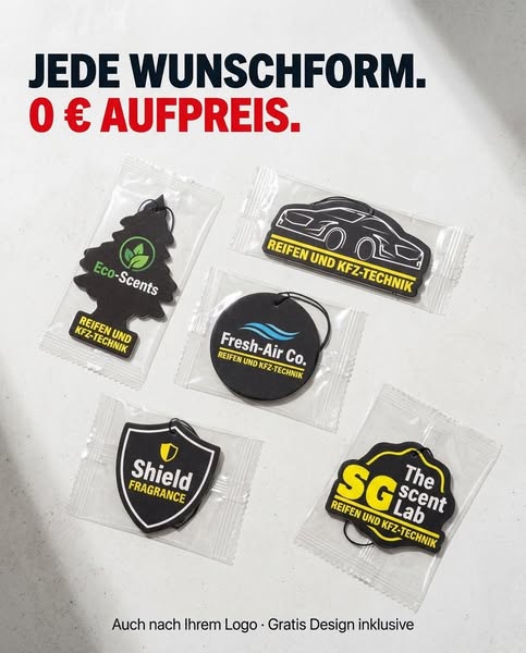 Ihr Logo fährt jeden Tag mit