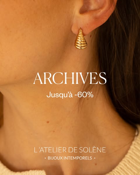 ARCHIVES : jusqu'à -60%