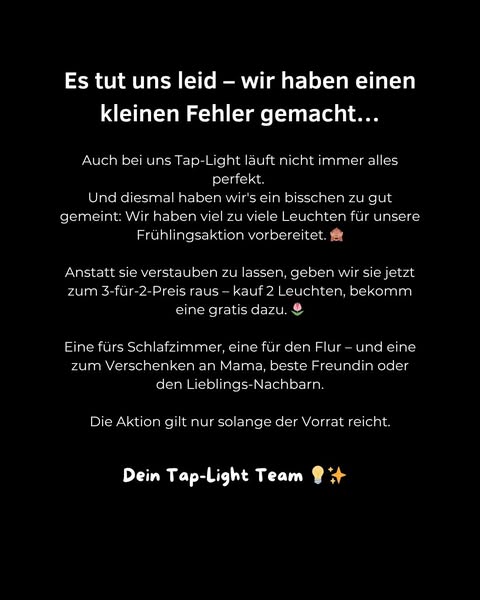 3 für 2 Aktion