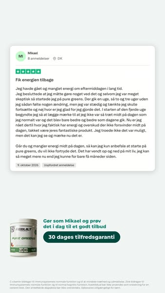 30 dages tilfredsgaranti