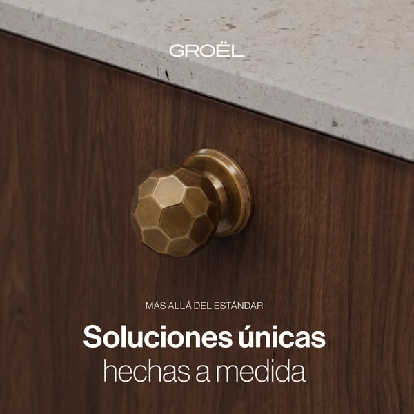 Hecho a medida en latón