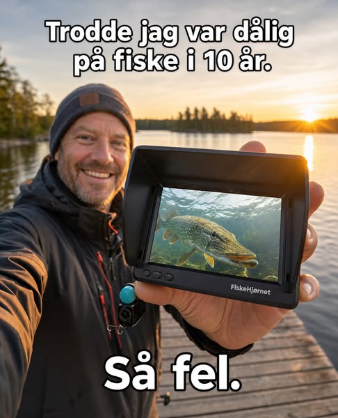 Se fisken innan du kastar