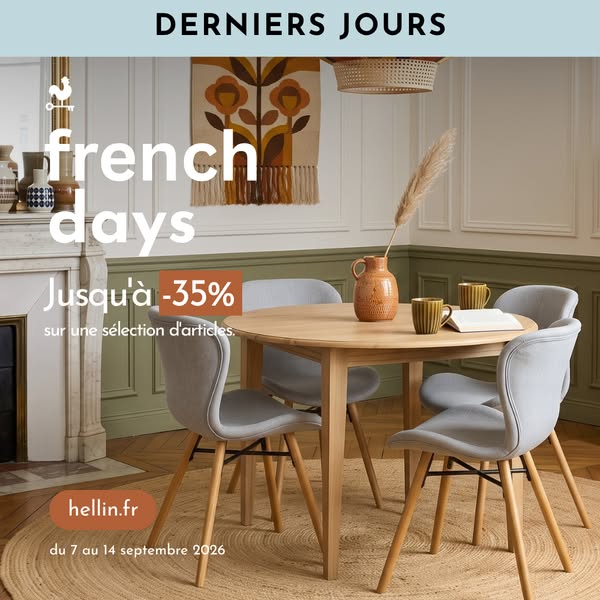 35% sur une sélection d'article