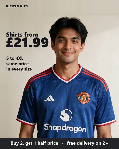 2 Shirts From £39.99 Delivered