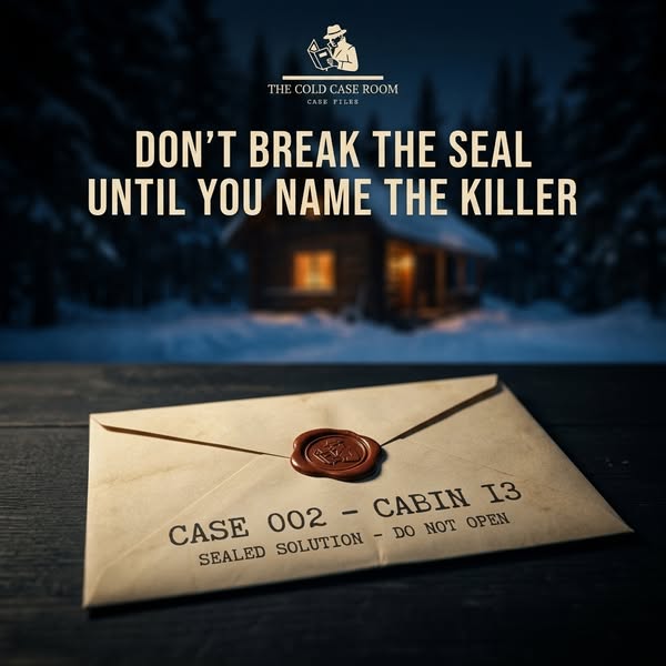 Unsolved Murders. One Evening. Can You Solve Them?