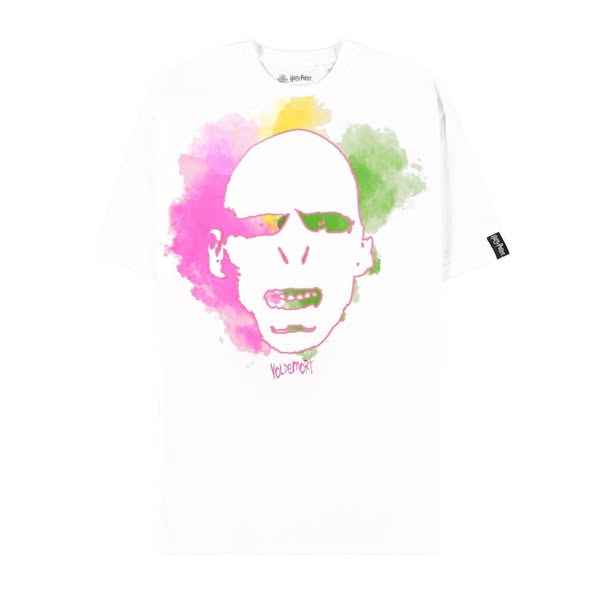 Harry Potter Wizards Unite Women's Smokey Voldemort White T-shirt