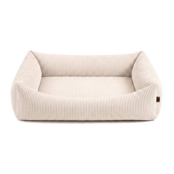 NESTA EasyIn Cord, das robuste Hundebett mit flachem Einstieg