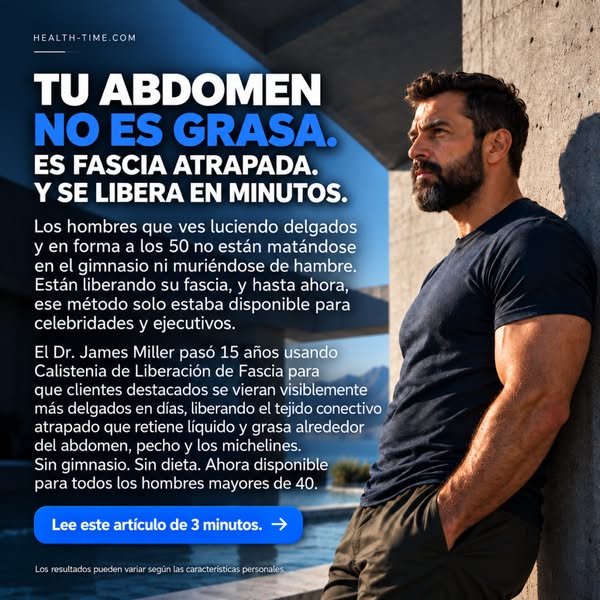 «Bajé 17 kilos a los 54 años. Mi esposa cree que miento cuando le digo que no hago dieta».
