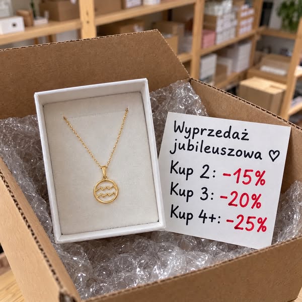 Jubileuszowa wyprzedaż biżuterii: wszystko musi zniknąć
