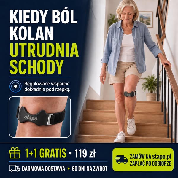Zejdź po schodach bez bólu