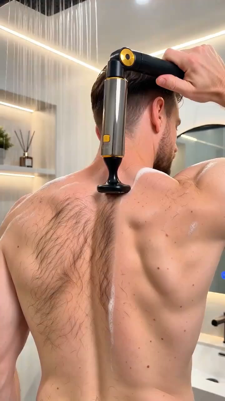 Waterproof Long Handle Body Grooming Trimmer