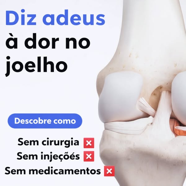 Uma operação no joelho recomendada? Muitos encontram a solução antes!