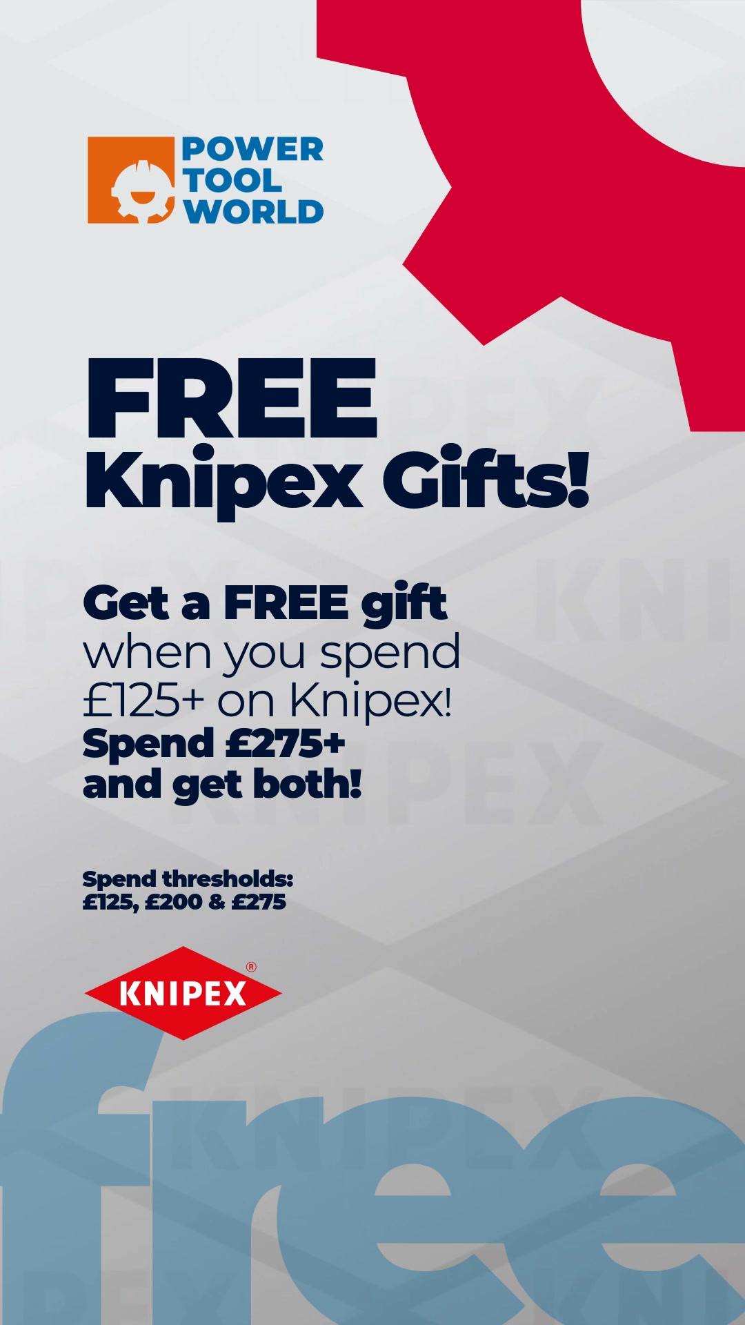 Free Knipex gifts
