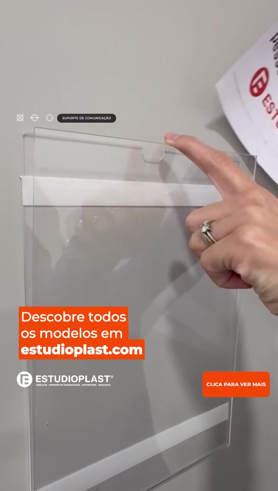 Bolsas em Acrilico