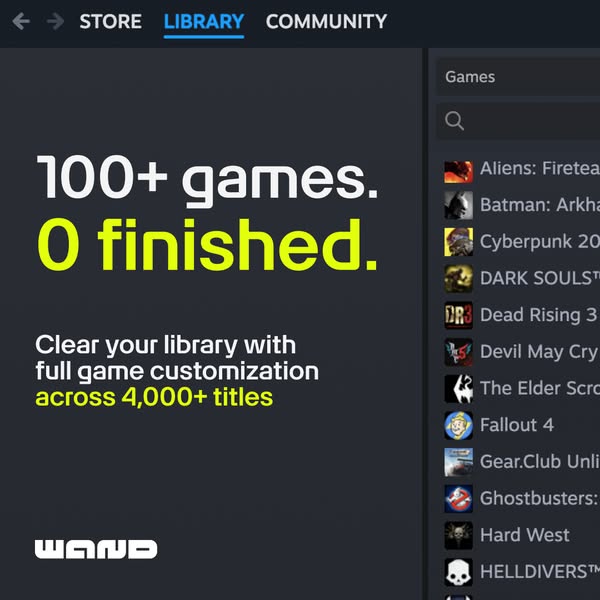 Be honest, when's the last time you finished a game?