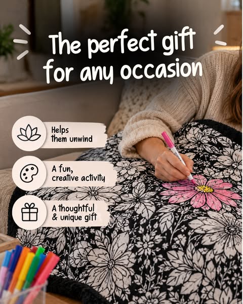 Your blanket, your creation!