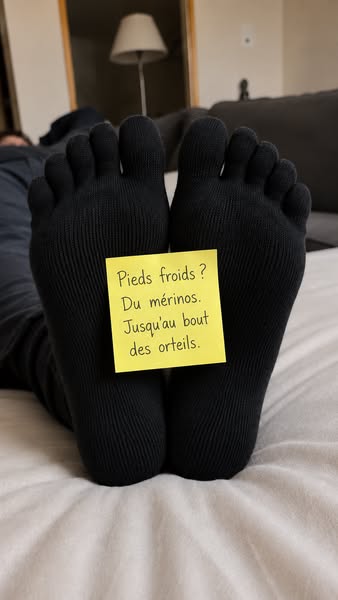 Du mérinos jusqu’au bout des orteils