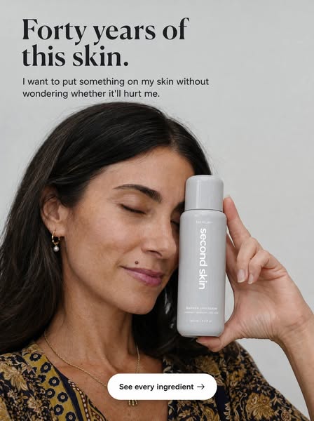 Forty years of this skin.