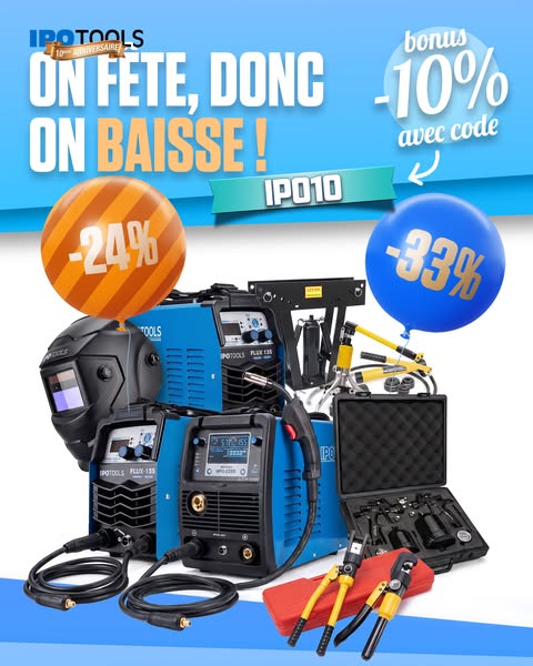 10 % supplémentaires avec le code IPO10