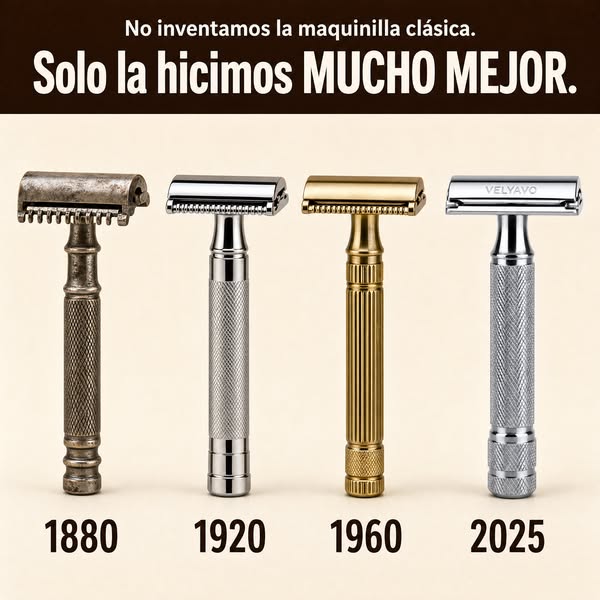 Sin cortes. Sin granitos. Sin irritación.