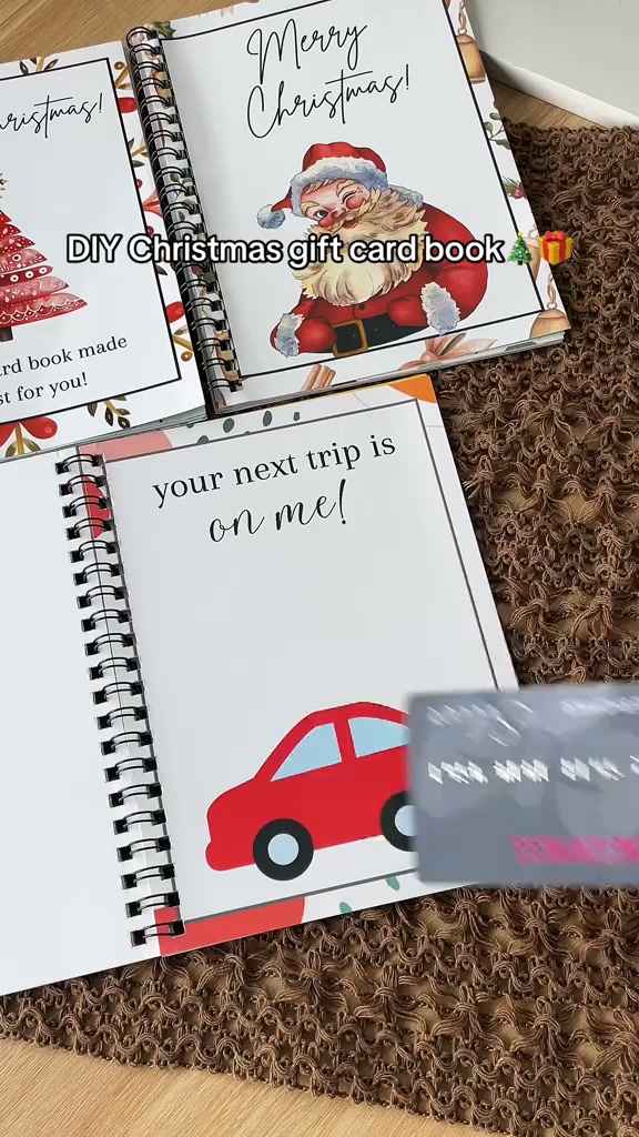 Christmas Gift Card Booklet