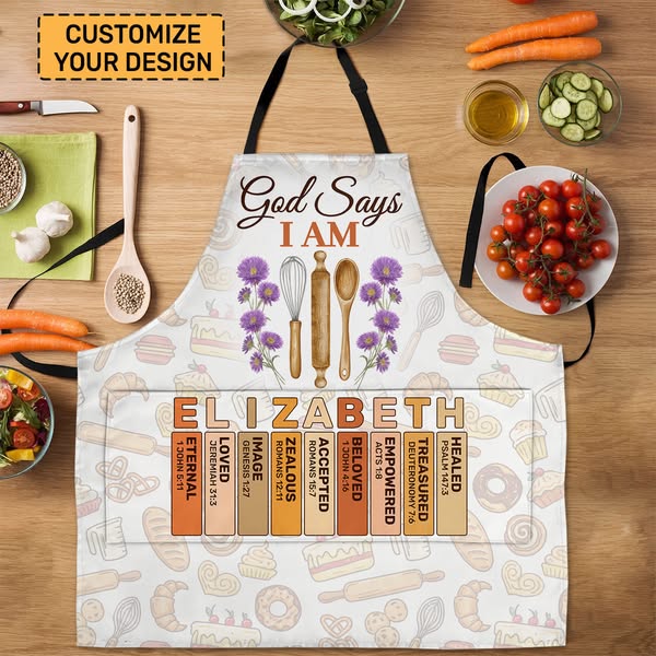 Personalized Apron With Pocket