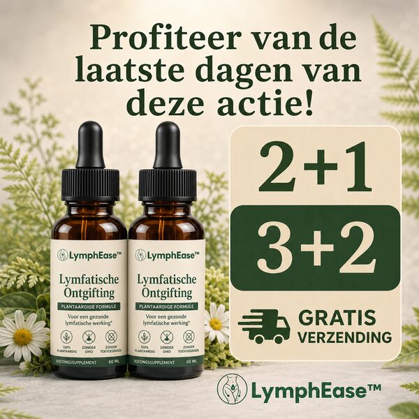 Ontgift van binnenuit met 60 dagen niet-goed-geld-terug-garantie.