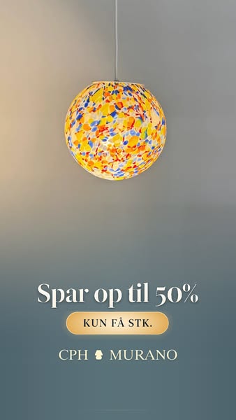 Murano-lamper til særlig pris
