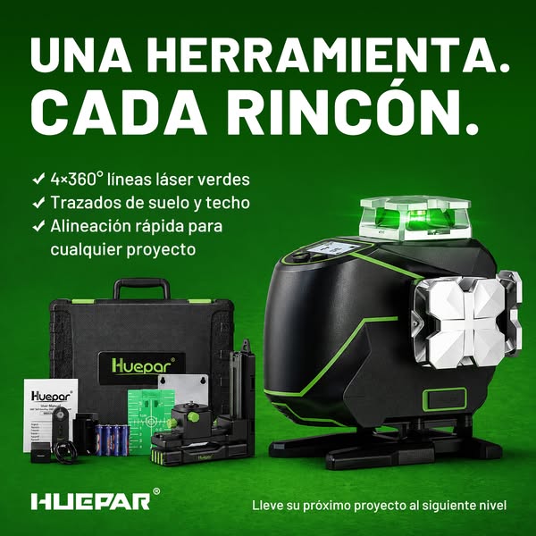 10% de descuento en toda la web, código de descuento: Huepar