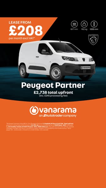 Our best value van deals