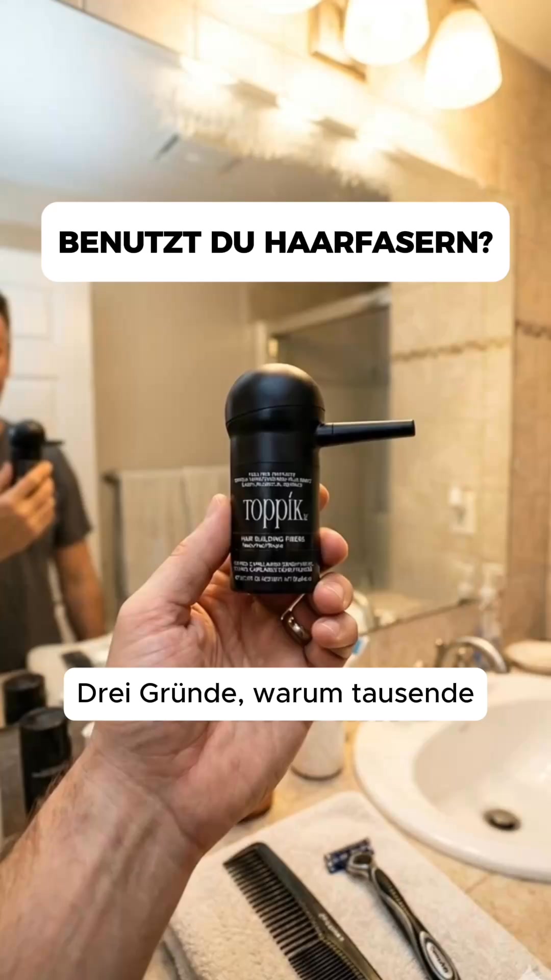 Hol dir noch heute volleres und dickeres Haar zurück!
